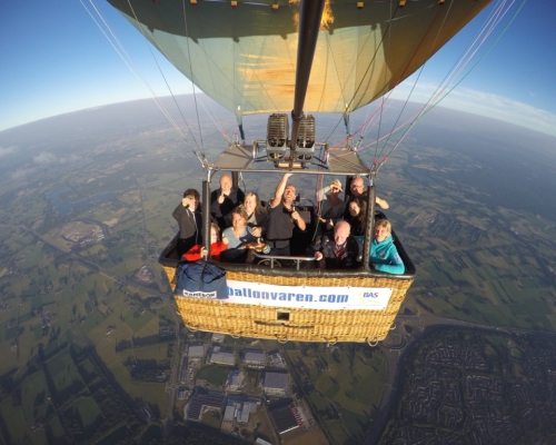 Heteluchtballonvaart Apeldoorn over Bussloo naar Voorst